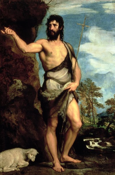St. John the Baptist by Tiziano Vecelli
